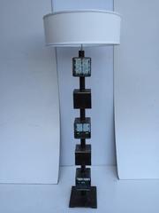 Feliciano Béjar Rare Signed Magiscope Monumental Floor Lamp, 1920-2007