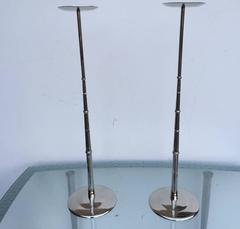 Pair of Tall Candlesticks