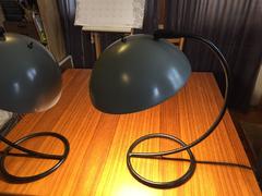 Pair of petite Desk Lamps by Kurt Versen