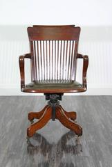 1930s, American Oak Desk Chair