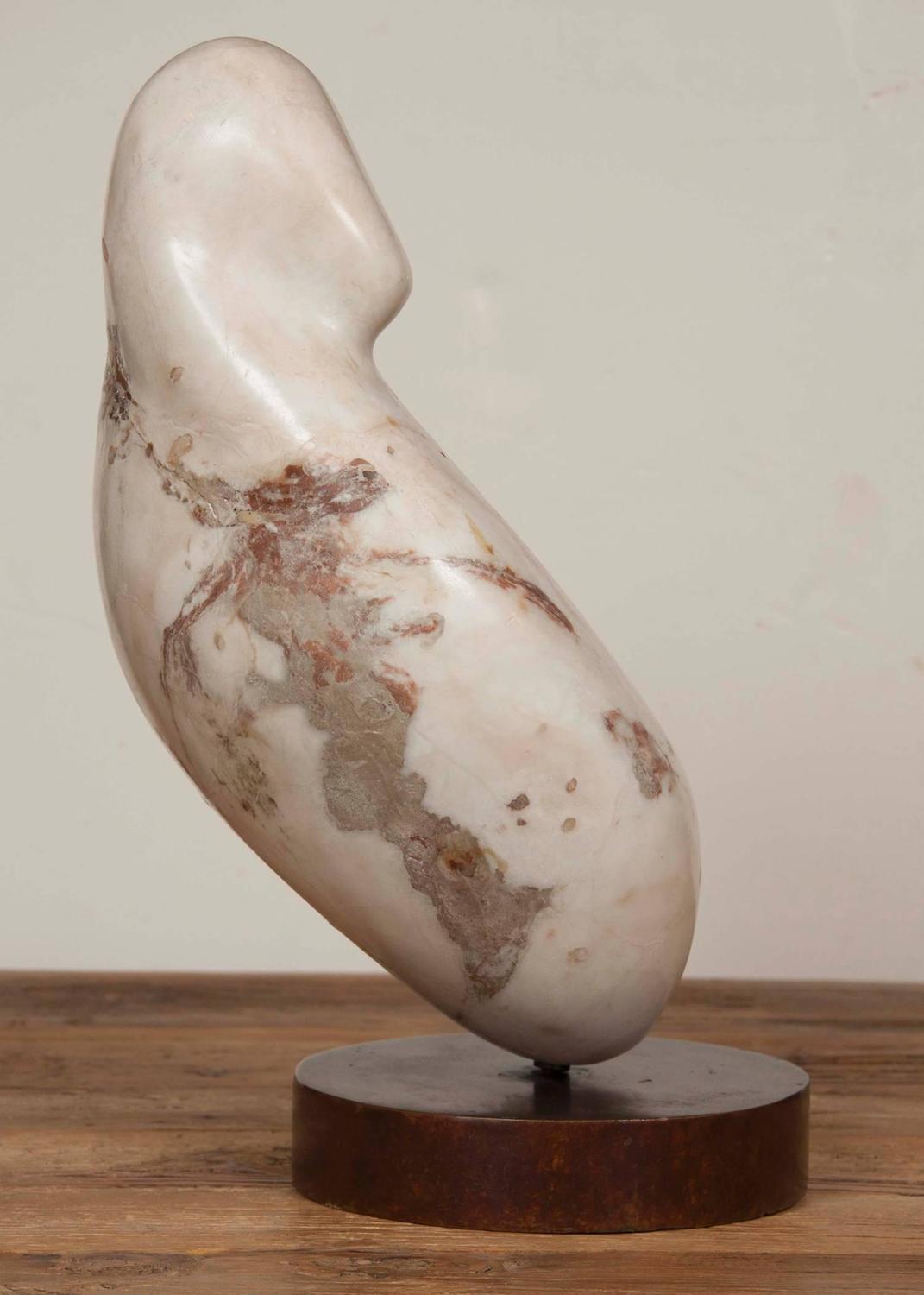 MidCentury Modern Marble Sculpture For Sale at 1stdibs