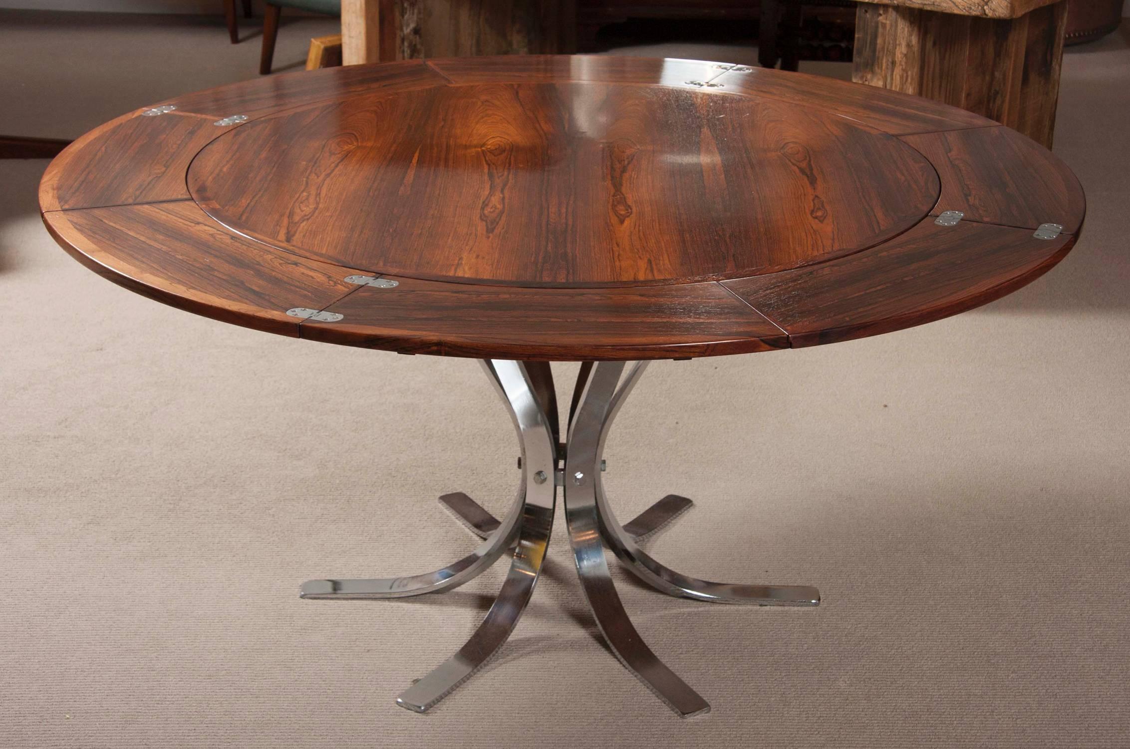 mid century rosewood dining table