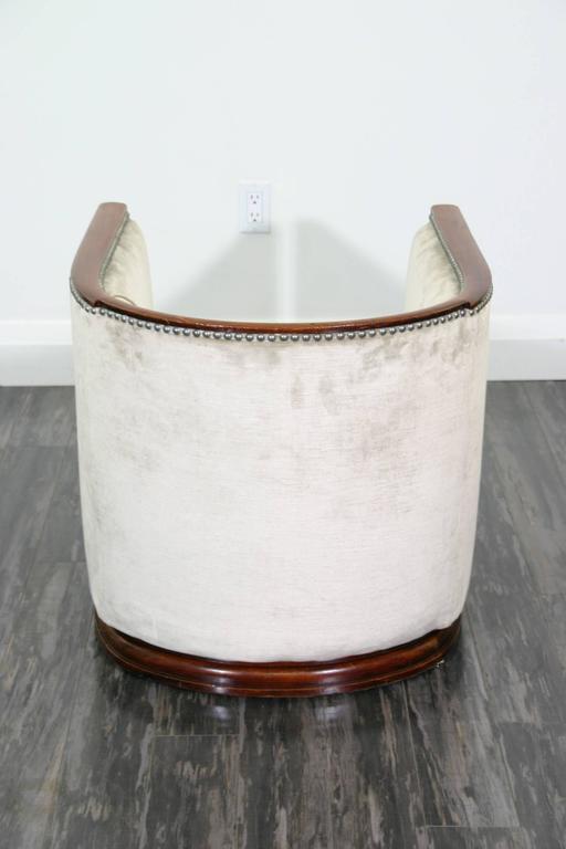 Pair of Art Deco Tub Chairs For Sale at 1stDibs