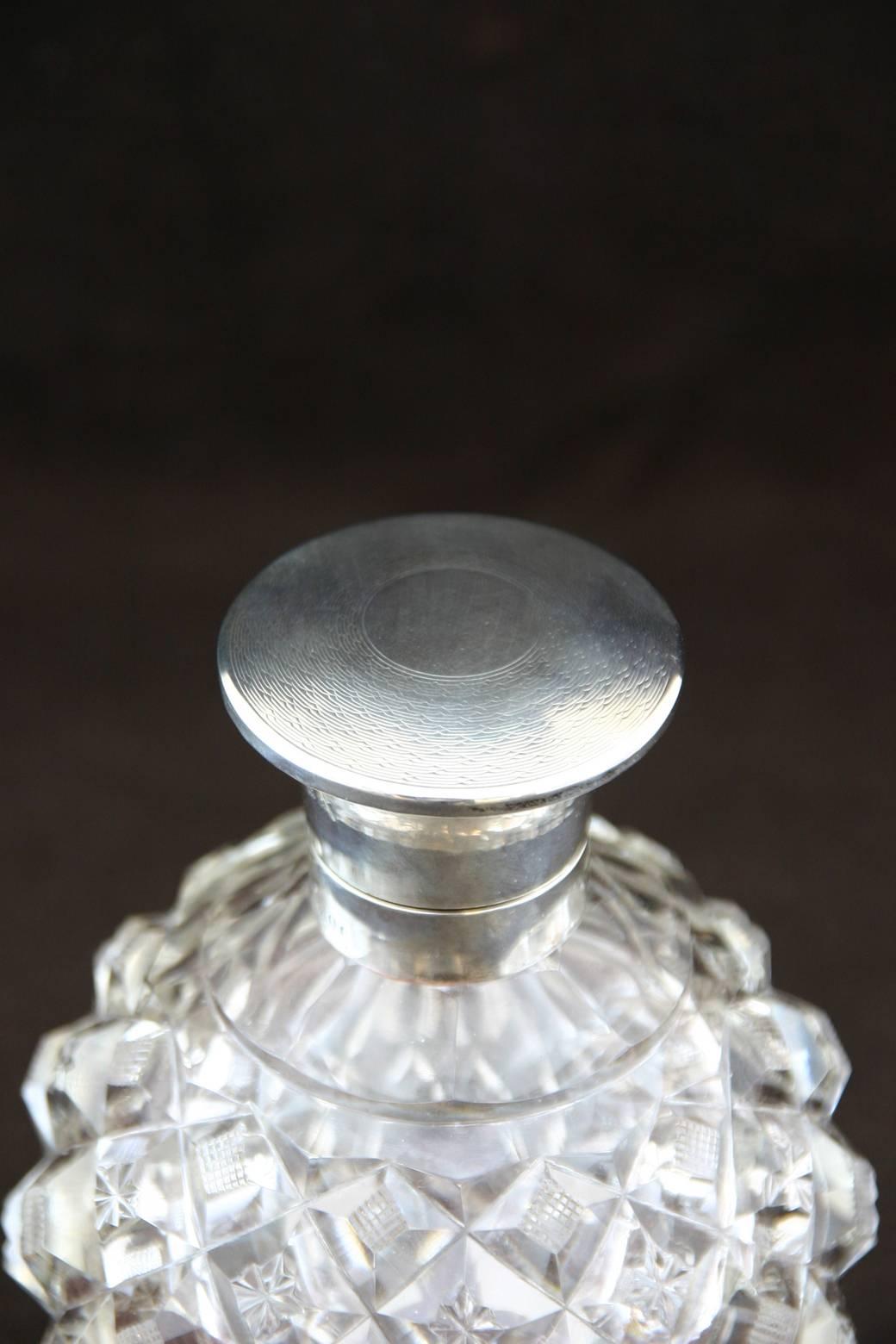 cut glass perfume bottles