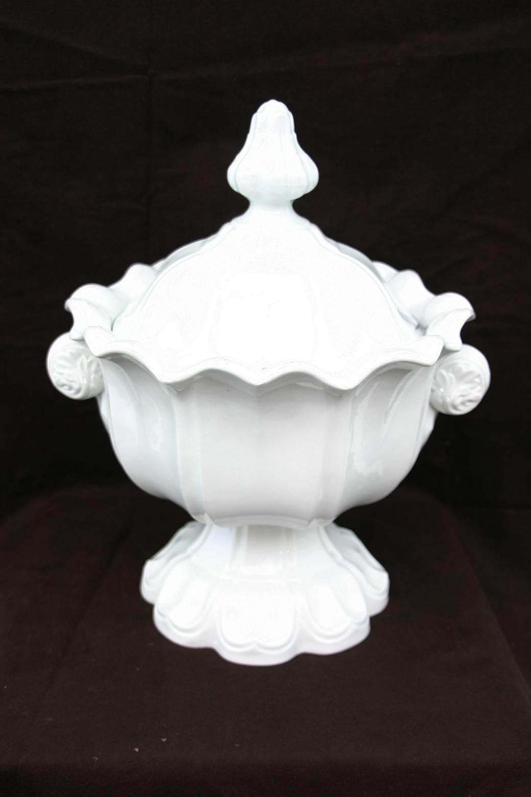 Late Victorian Ironstone Soup Tureen