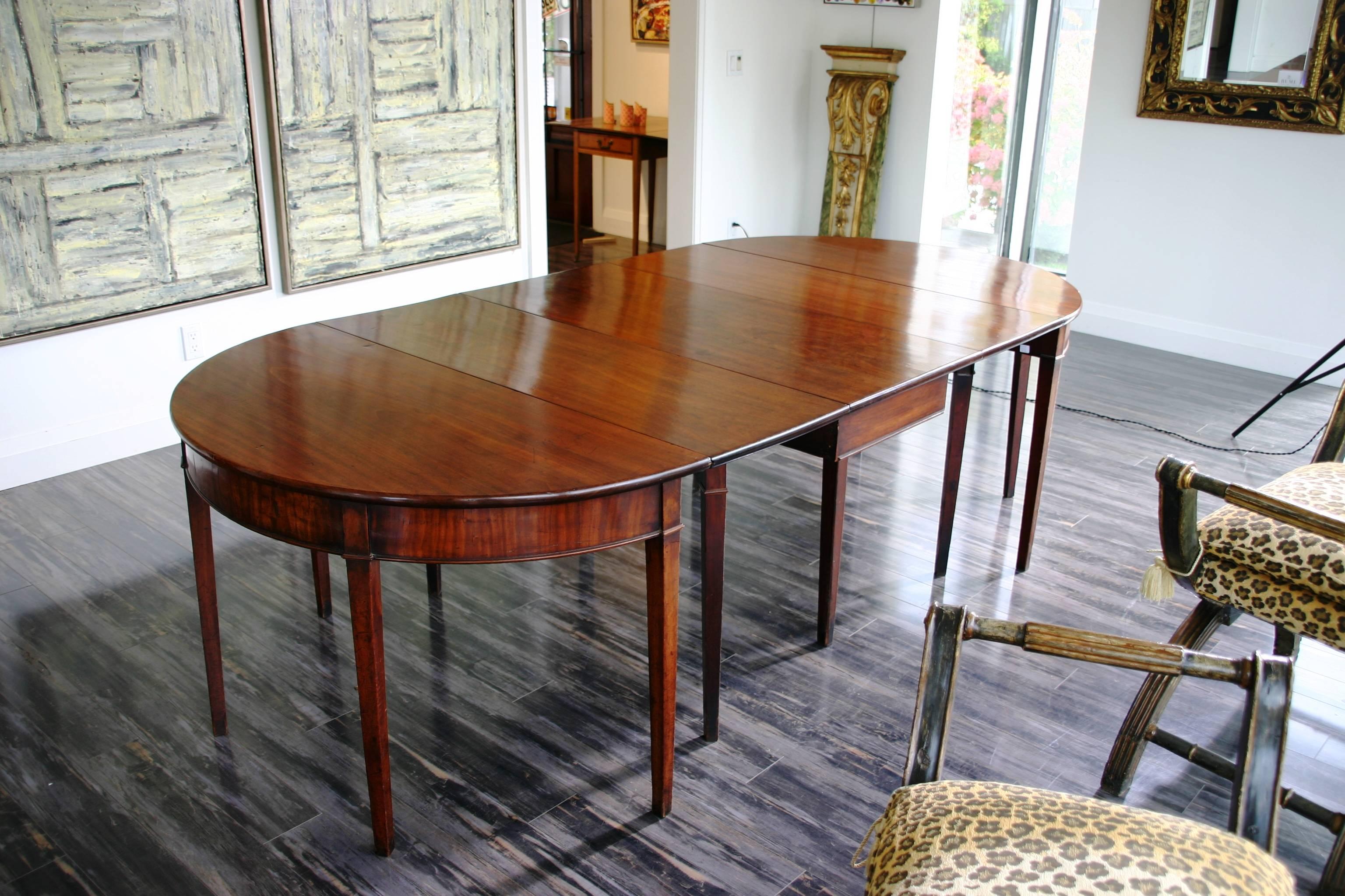 This table was purchased from Renowned Keils of Broadway UK in the mid-1780s
The original bill of sale is available on purchase.
The top boards are all superb old growth Cuban mahogany timbers retaining the old original wax finish patiantion. The