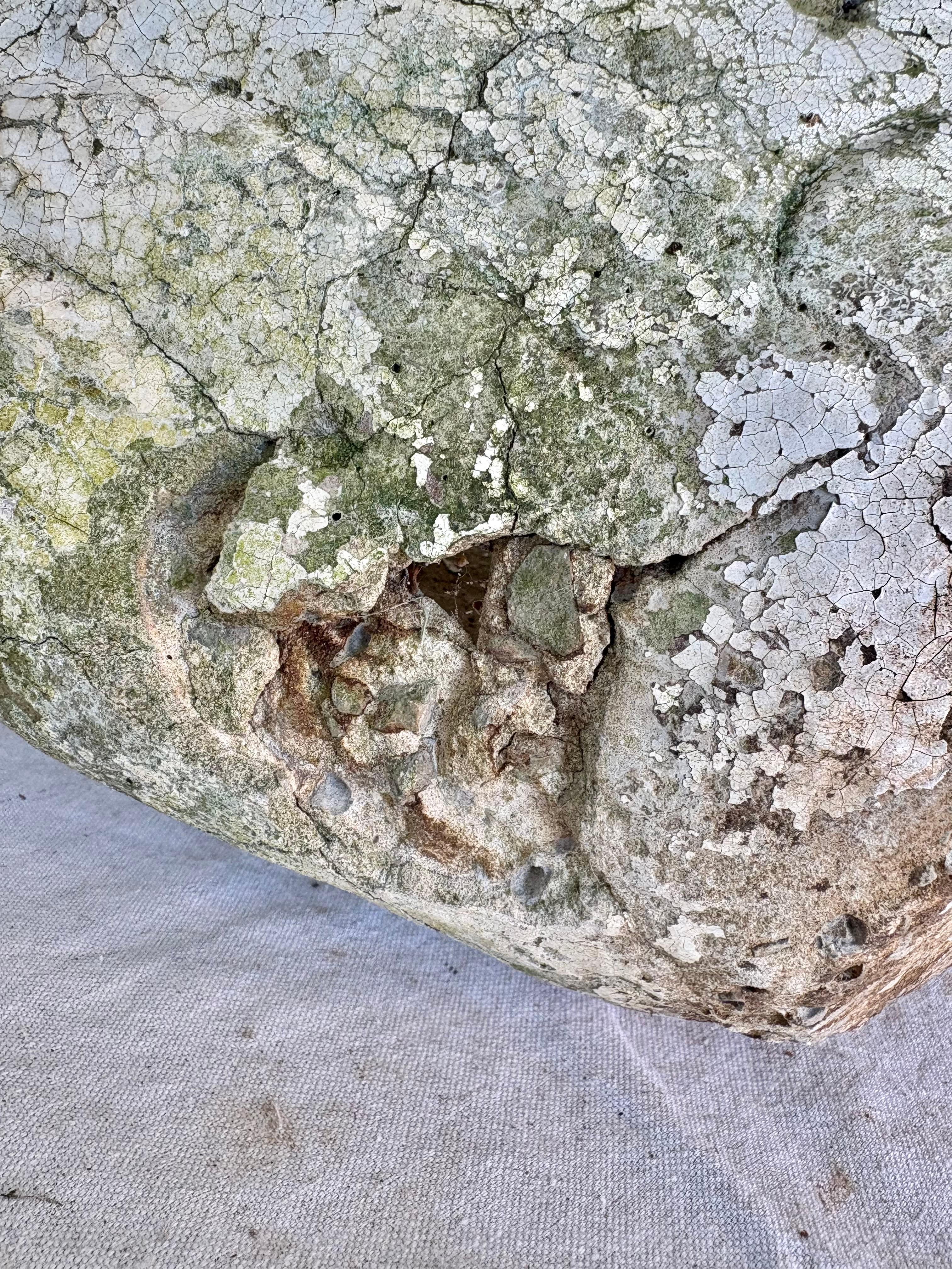 Early 20th Century Concrete Swan Planter For Sale 8
