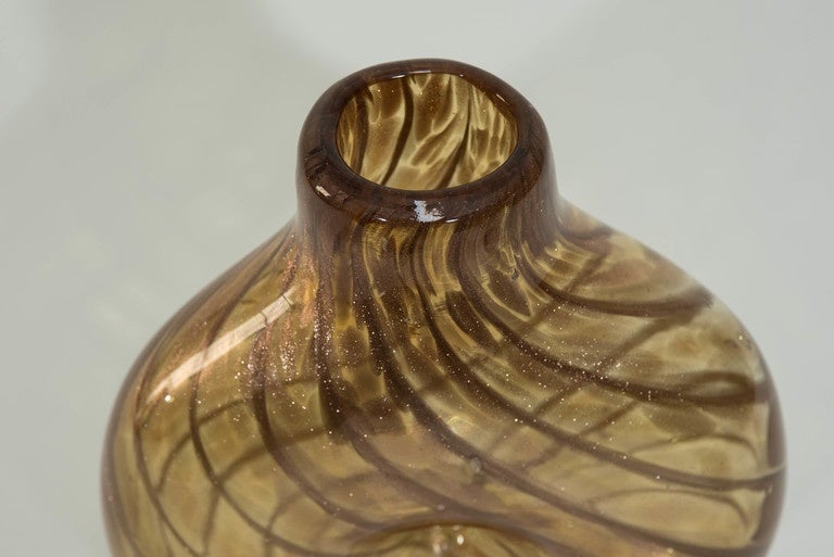 Murano Glass Vase from the 1980s In Excellent Condition In Toronto, ON