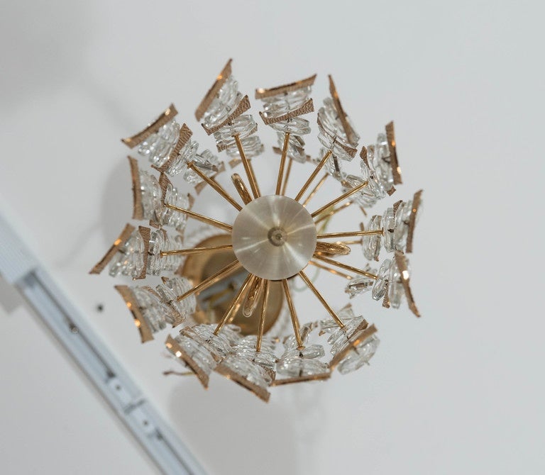 Mid-20th Century Mid-Century Modern Hanging Pendant Light Attributed to Palwa