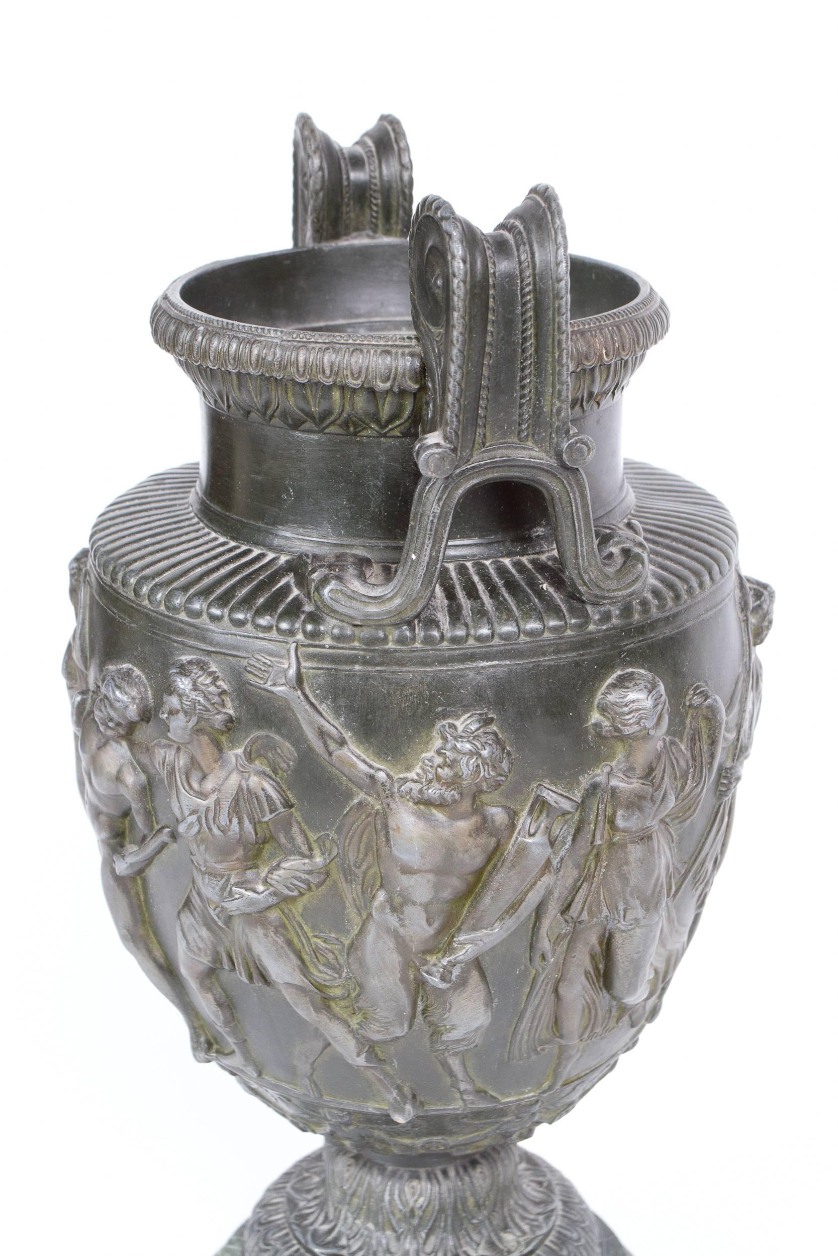 Neoclassical Style Campana Grand Tour Vase For Sale 1