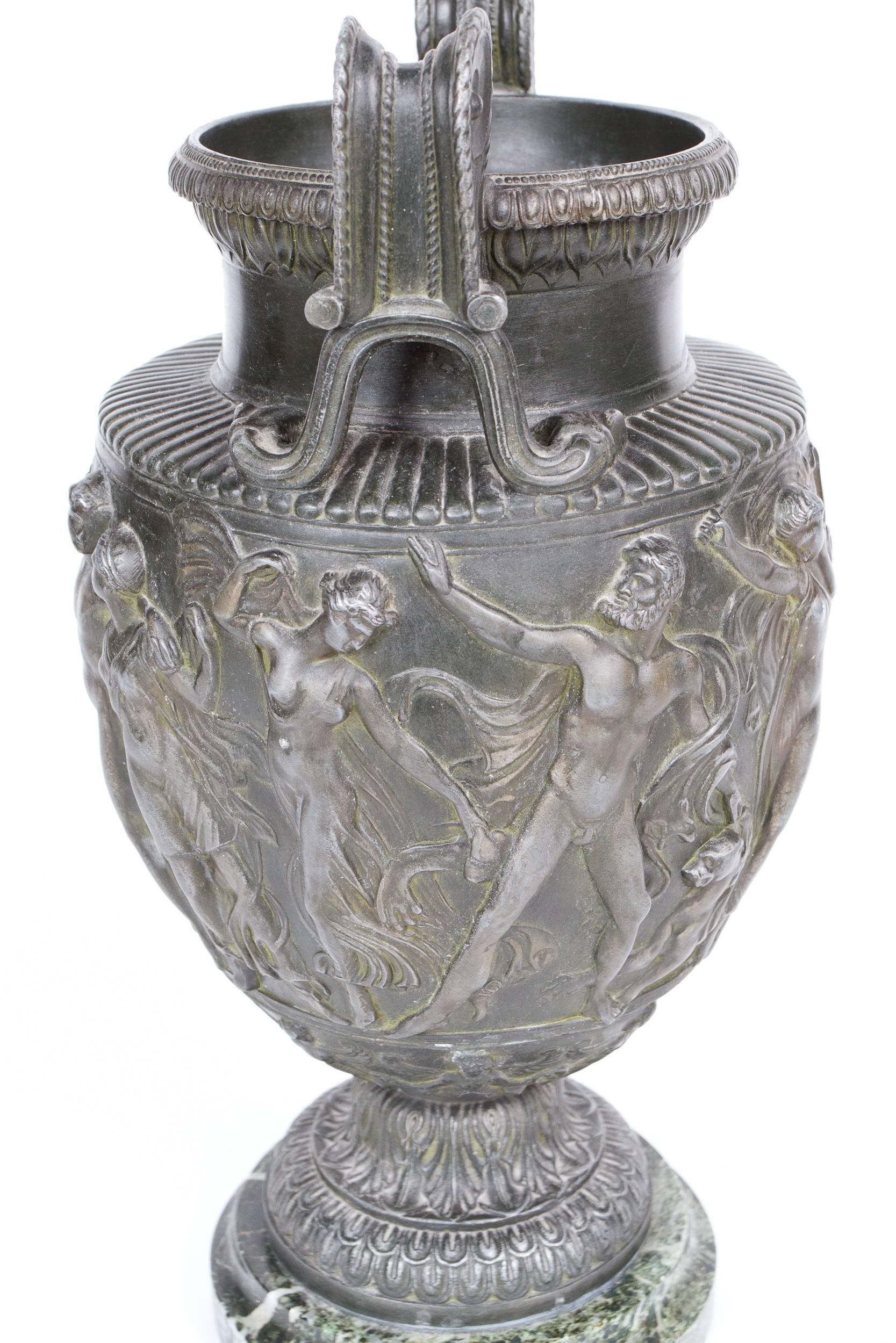Neoclassical Style Campana Grand Tour Vase For Sale 2
