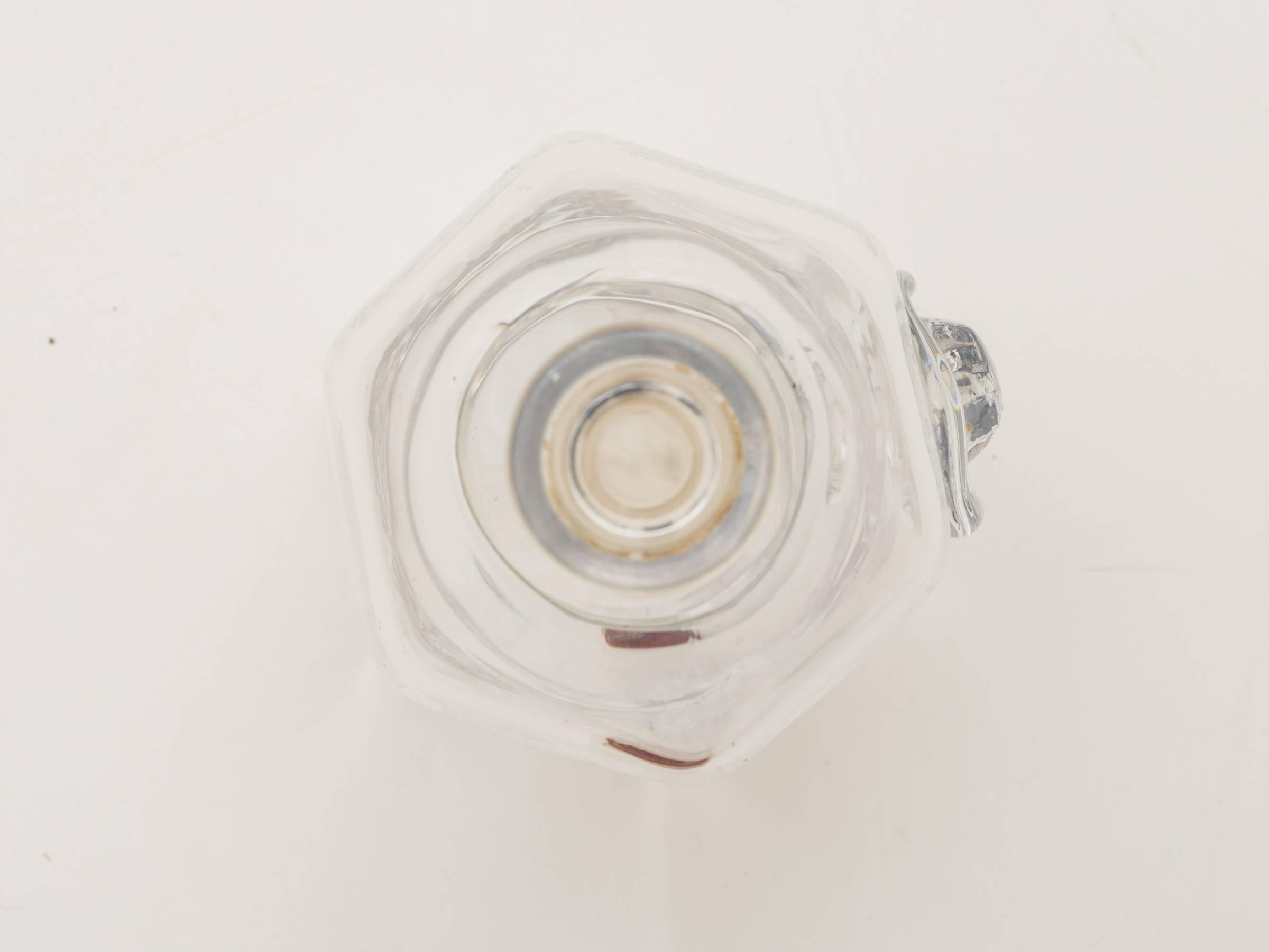 Swedish Glass Decanter by Erik Hoglund