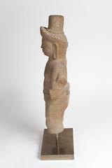 Khmer Stone Statue Ardhanarishvara