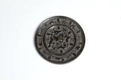 Bronze Archaic Style Chinese Mirror