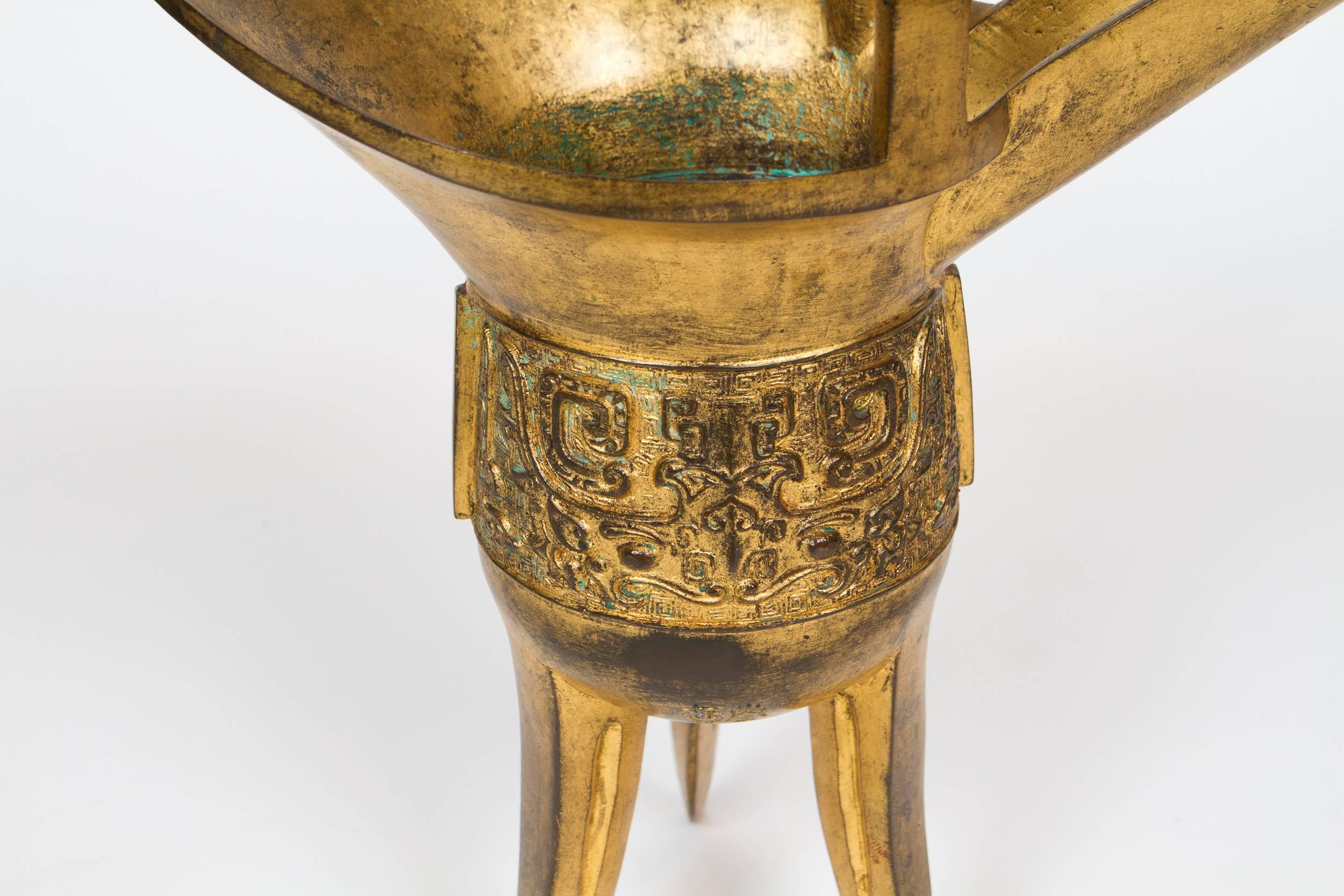 Chinese Gilded Bronze 