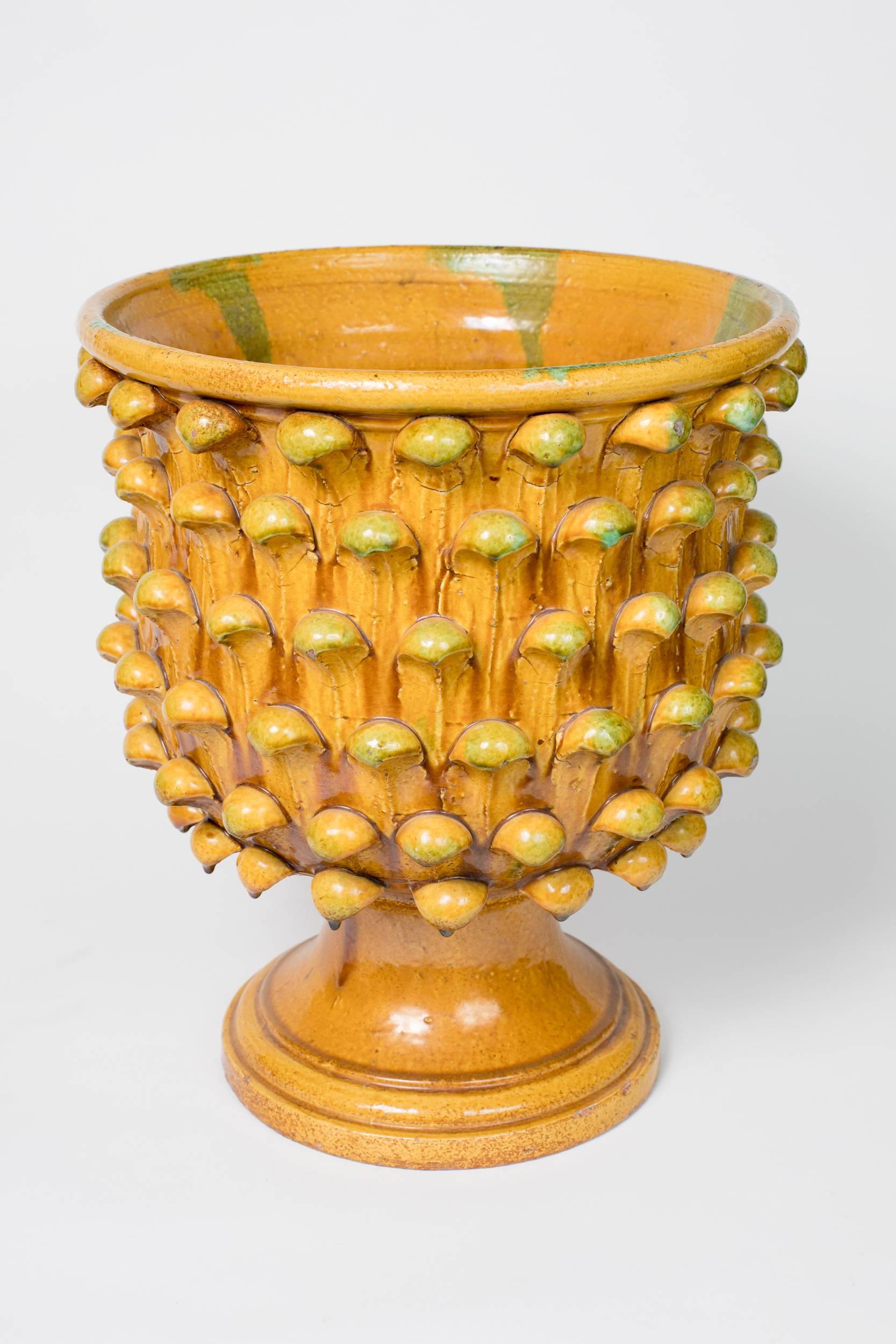 Mid-20th Century Sculptural Italian Ceramic Planter