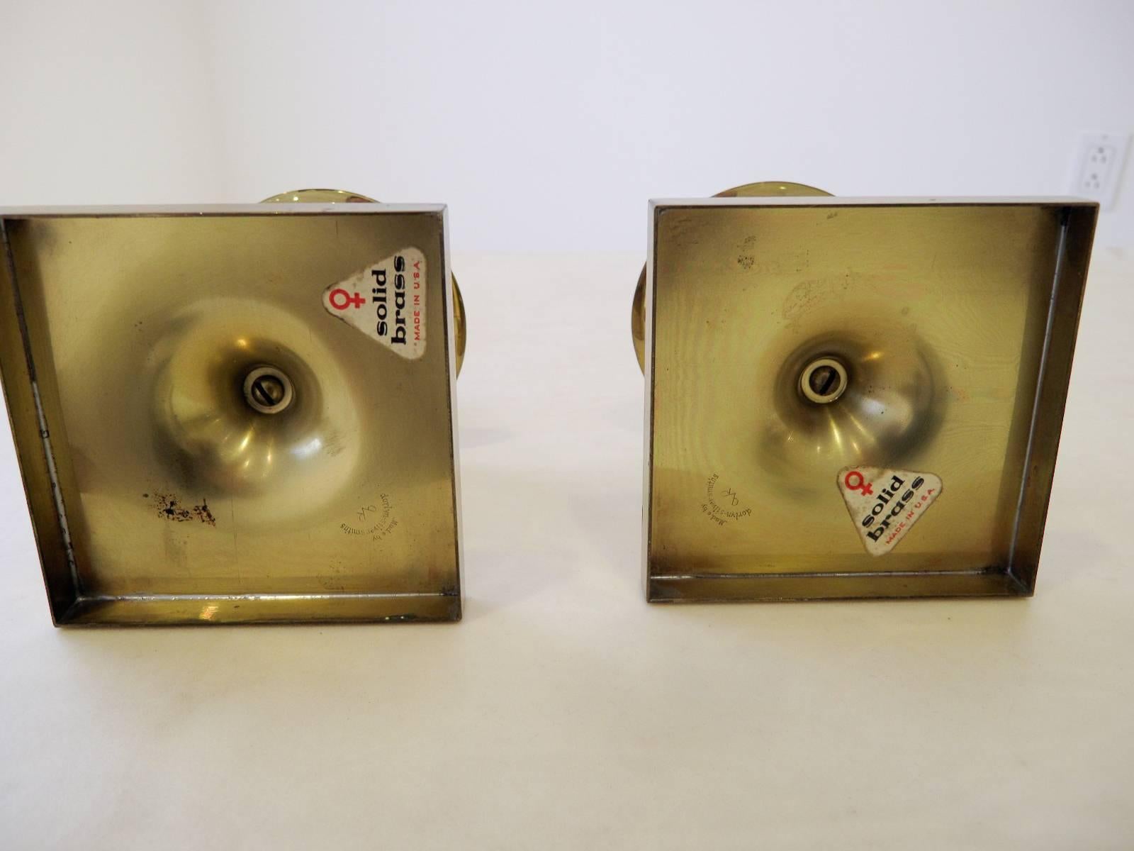 Great Pair of Tommi Parzinger Candlesticks In Excellent Condition For Sale In Montreal, QC
