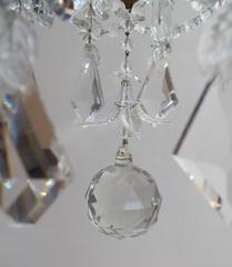 Neoclassical Style Crystal Chandelier by Baccarat and Barbedienne