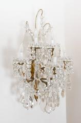 Stunning Pair of Neoclassical Sconces by Baccarat