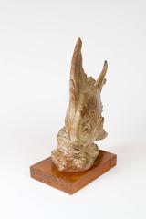 Terracotta Art Deco Figurine of a Fish by R. Rodes