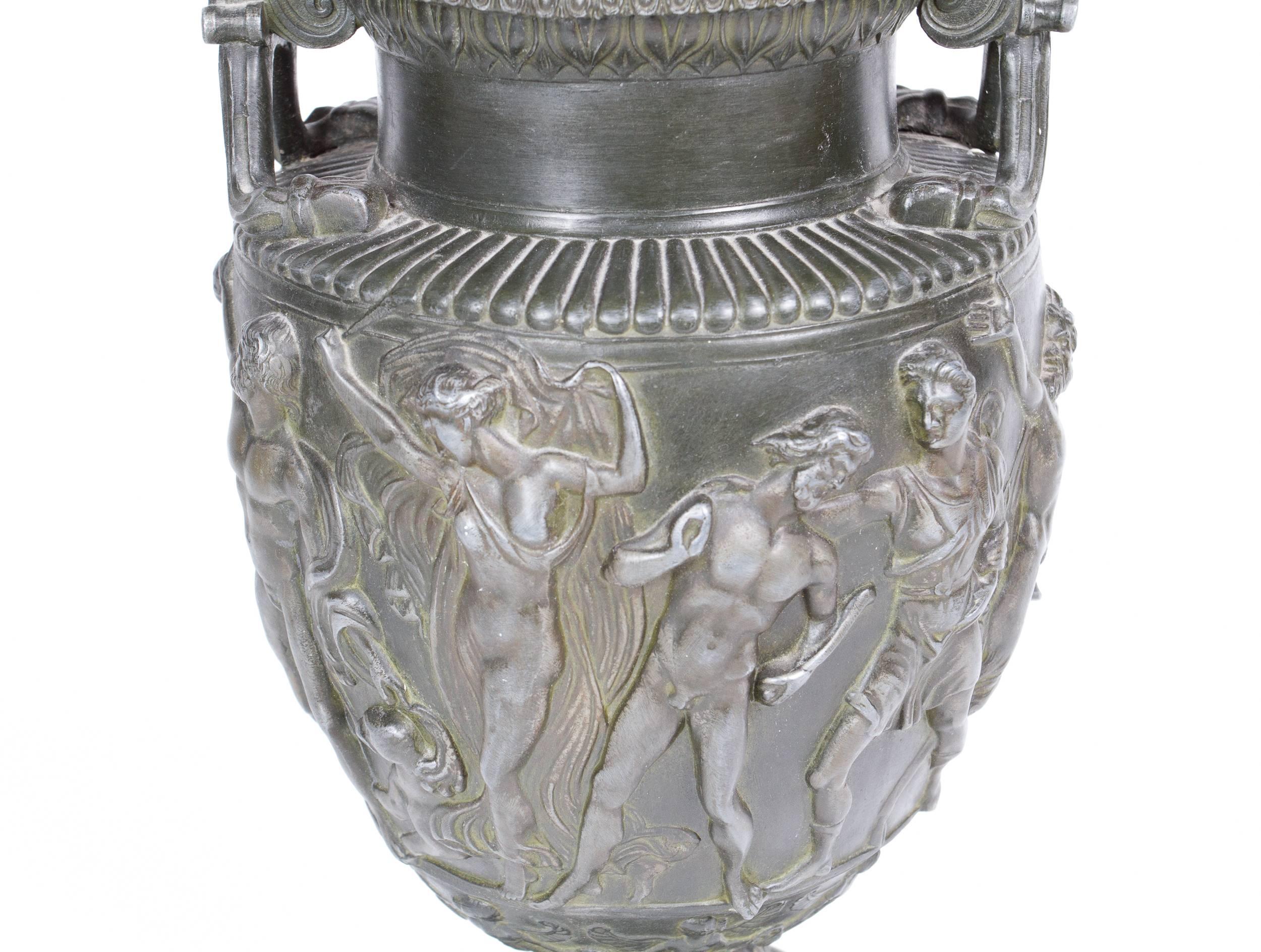Neoclassical Style Campana Grand Tour Vase For Sale 3