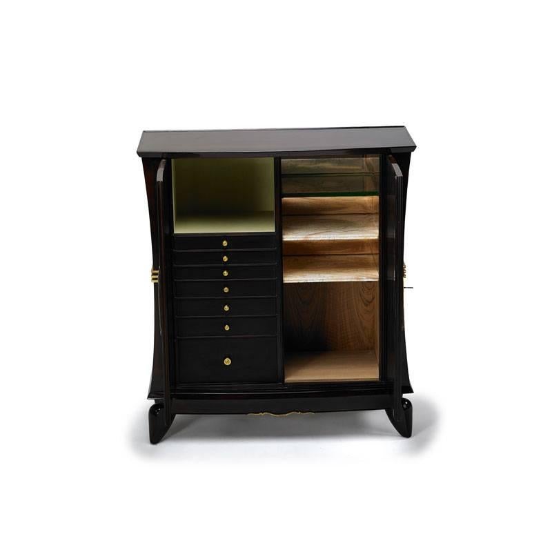 Art Deco Stunning Cabinet by Maurice Jallot