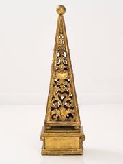 Gilt-wood Obelisk