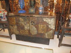 Stylish Patchwork Cabinet by Paul Evans