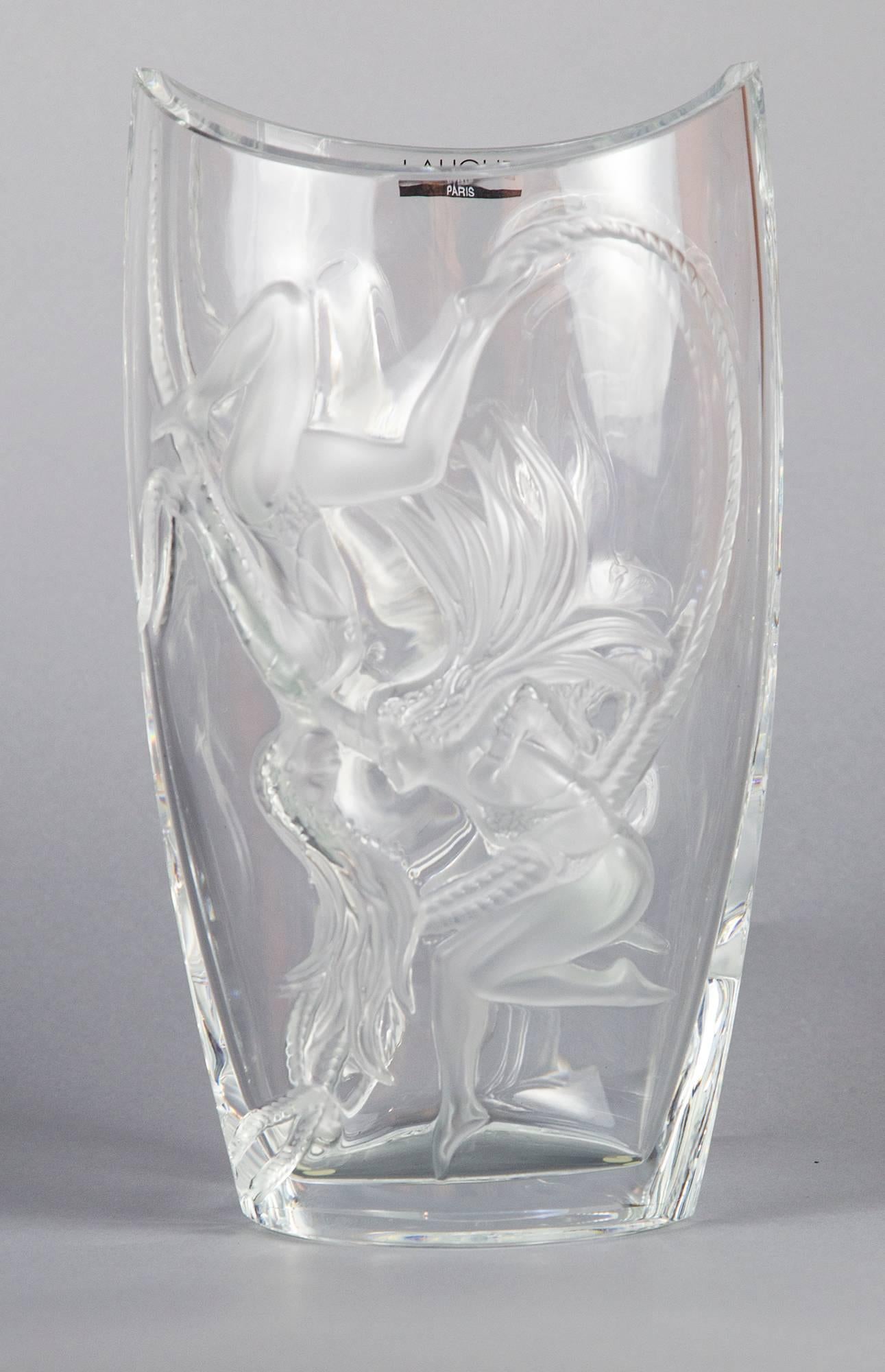20th Century Large Lalique Trapeze 