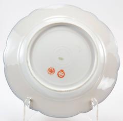 19th Century Sèvres Cobalt Blue Gilt Heraldic Porcelain Cabinet Plate