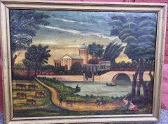 18th Century Naive Landscape