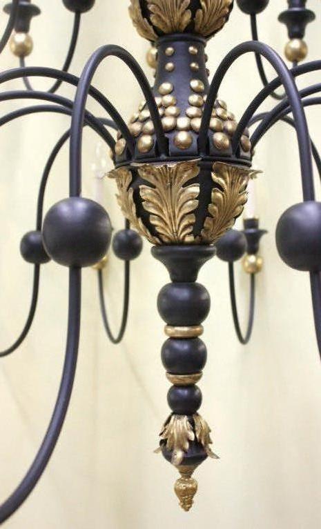 20th Century Quebec 18th Century Style Three-Tier Chandelier of Substantial Proportions For Sale