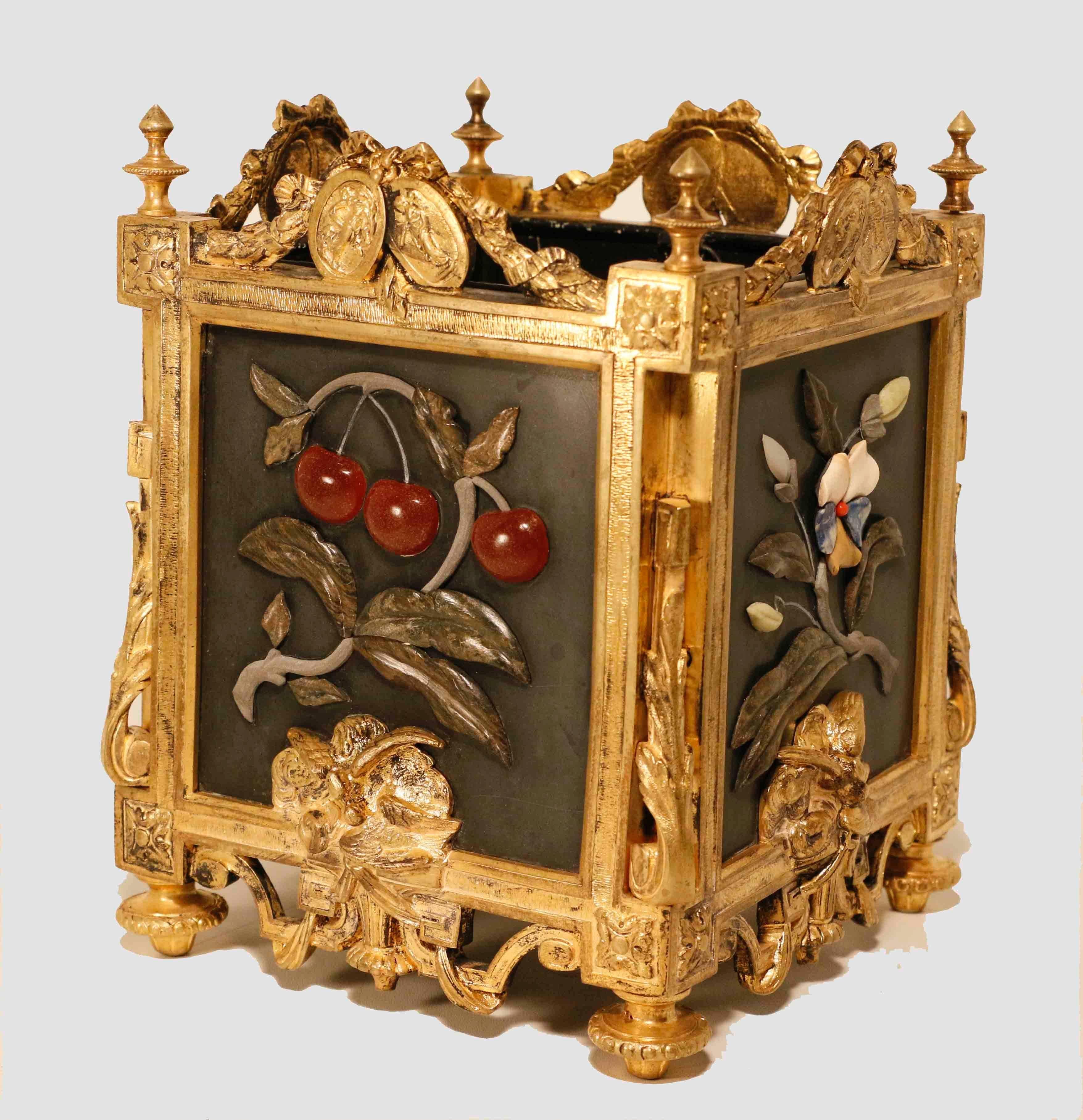 Late 19th Century Pair of French Louis XVI Style Cache-Pots