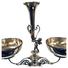 Canadian Silverplated  Epergne