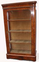 Victorian Walnut Vitrine