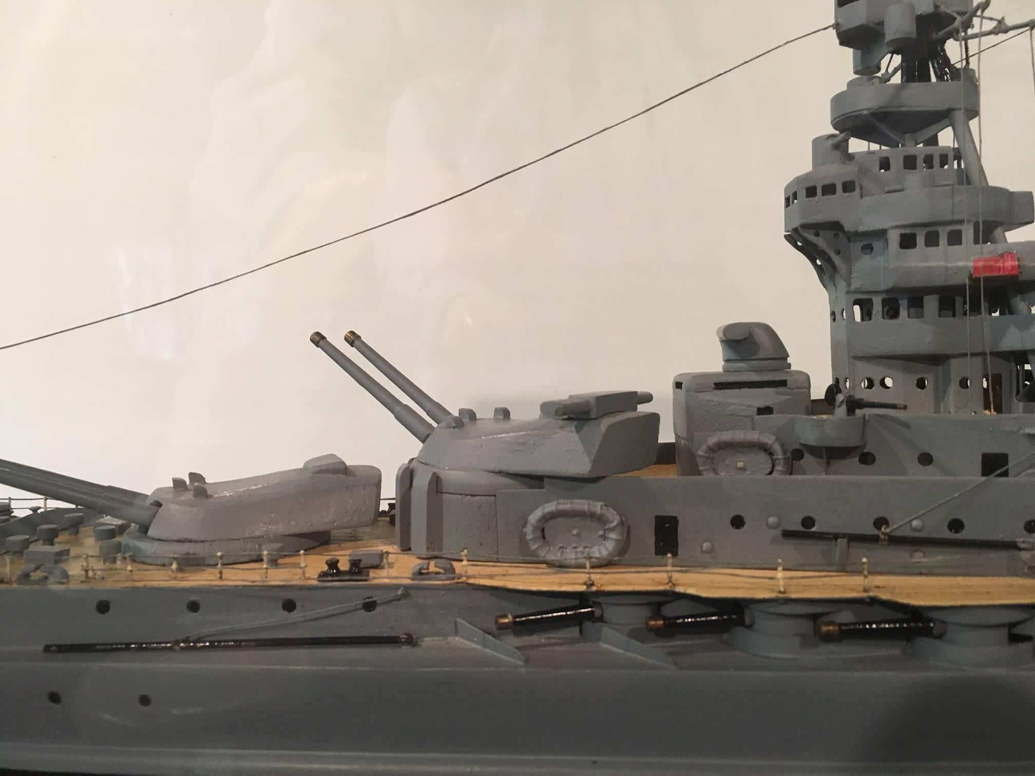 American Model of HMS Warspite