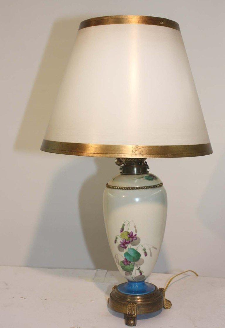 Victorian Porcelain Lamp For Sale at 1stDibs victorian porcelain