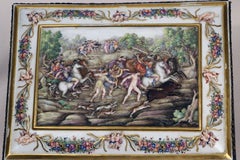 Large Capo di Monte Rectangular Casket