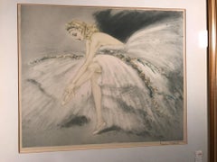 Louis Icart Fair Dancer Hand Colored Aquatint