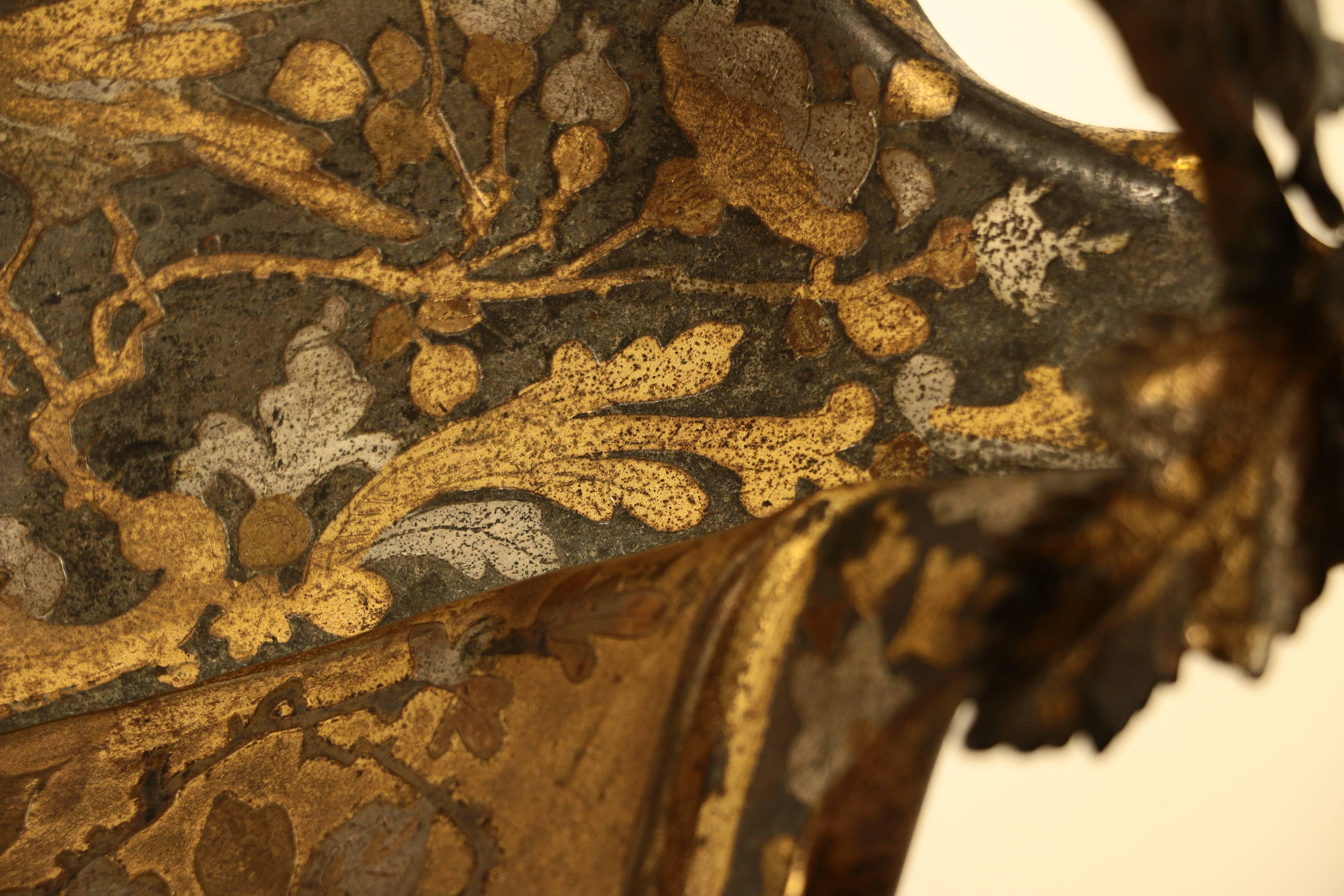 Bronzo Aesthetic Movement Cestino Tromp L'Oeil in vendita