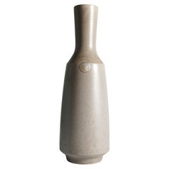 Élégant vase scandinave moderne en grès, créé par Ewald Dahlskog pour Bo Fajans, années 1940