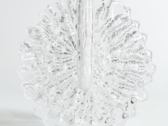 Willy Johansson "Nautilus" Art Glass Vase and Pair of Candlesticks, Norway 1970s