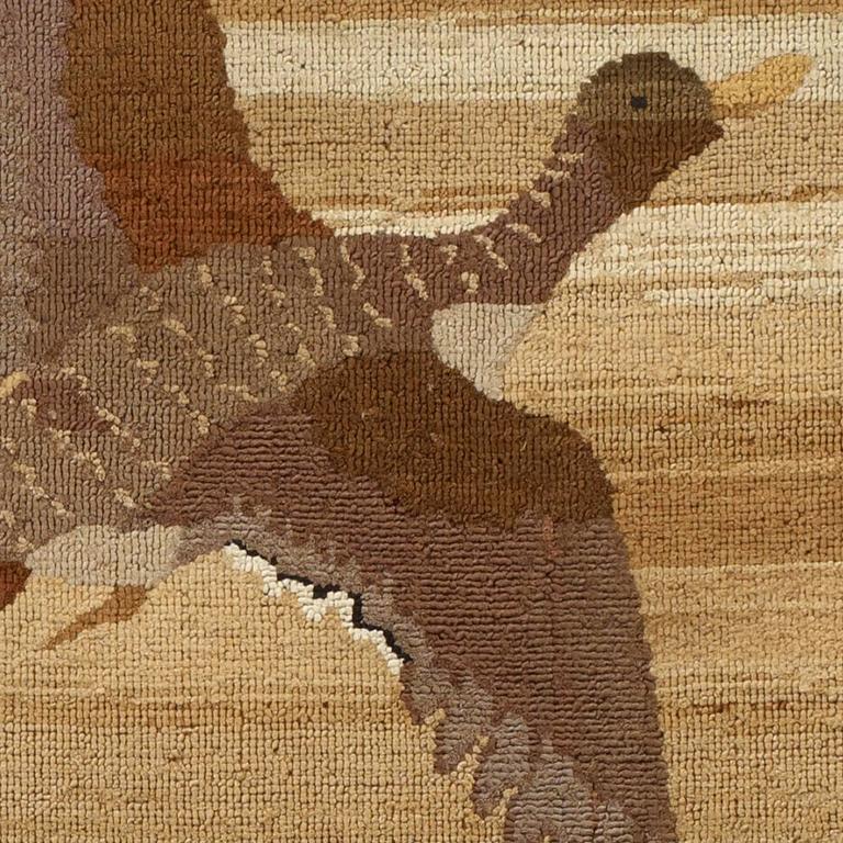 Grenfell Hooked Rug For Sale at 1stDibs