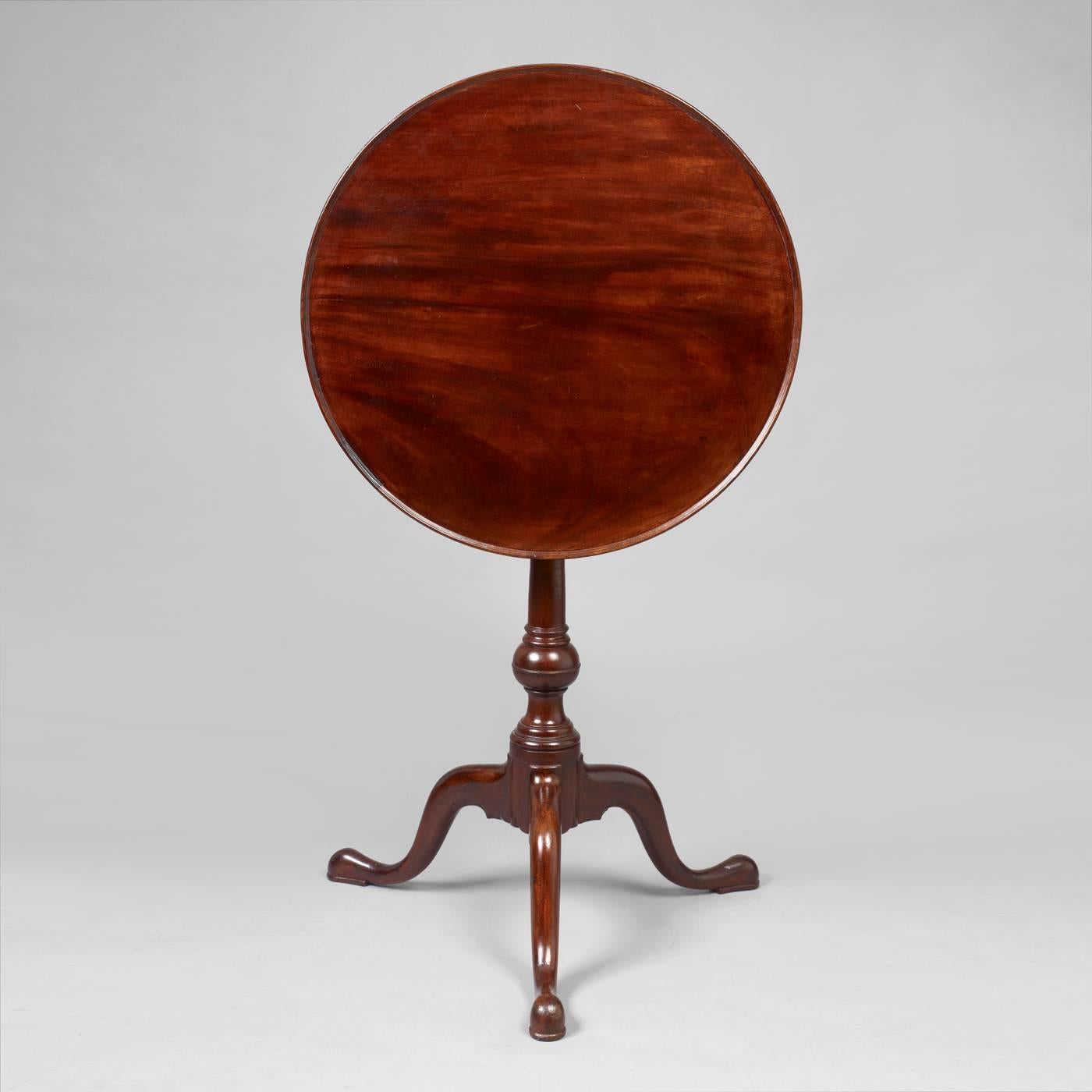 Philadelphia, circa 1760-1775. Mahogany Condition: Fine condition, minor imperfections. See full condition report. Provenance: Private collection, Israel Sack, New York, 1970s, Illustrated: American Antiques from The Israel Sack Collection, Vol. II,