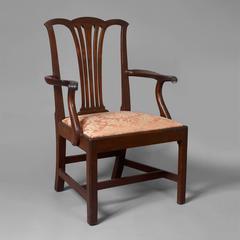 Butler Family Chippendale Armchair