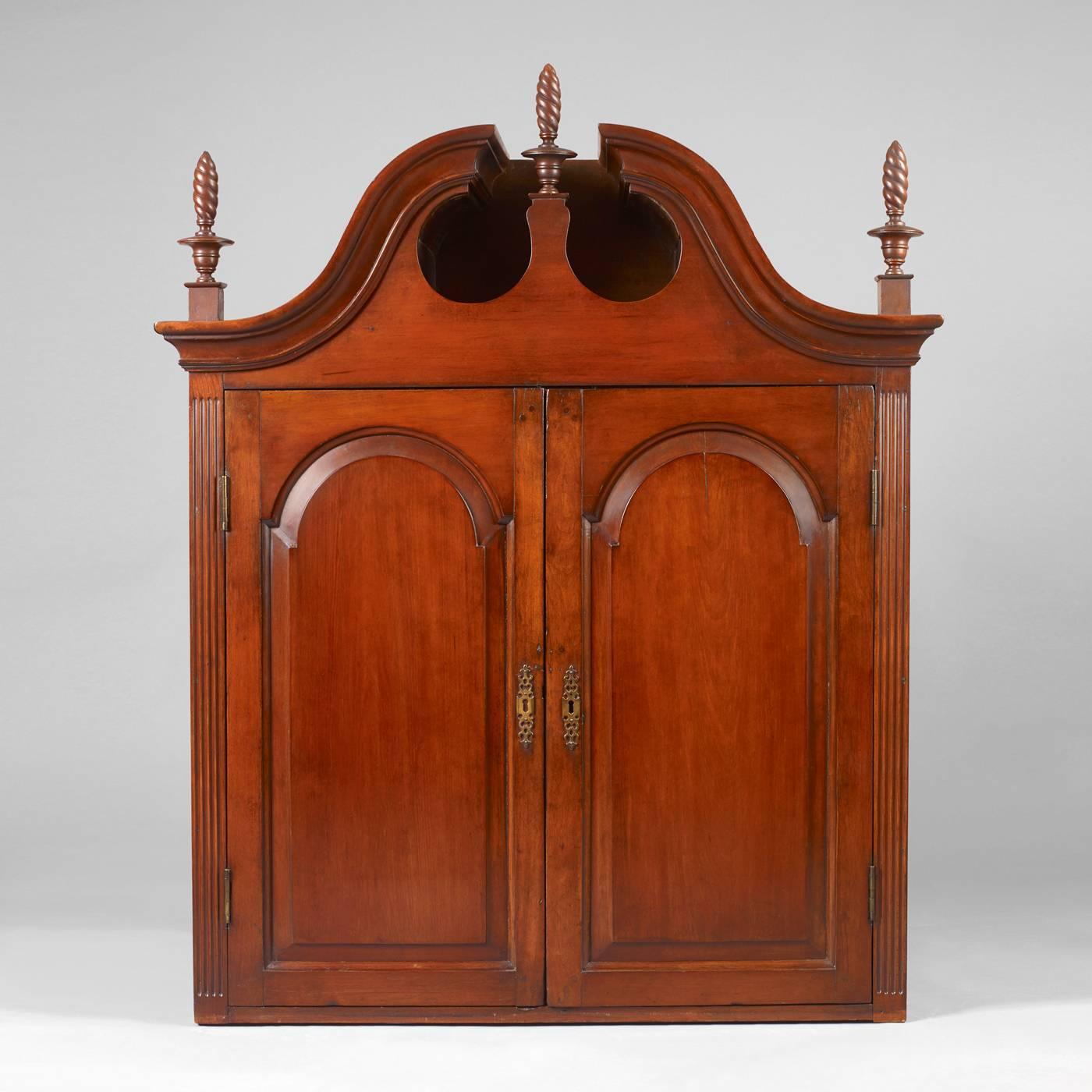 American Chippendale Blocked Front Secretary For Sale