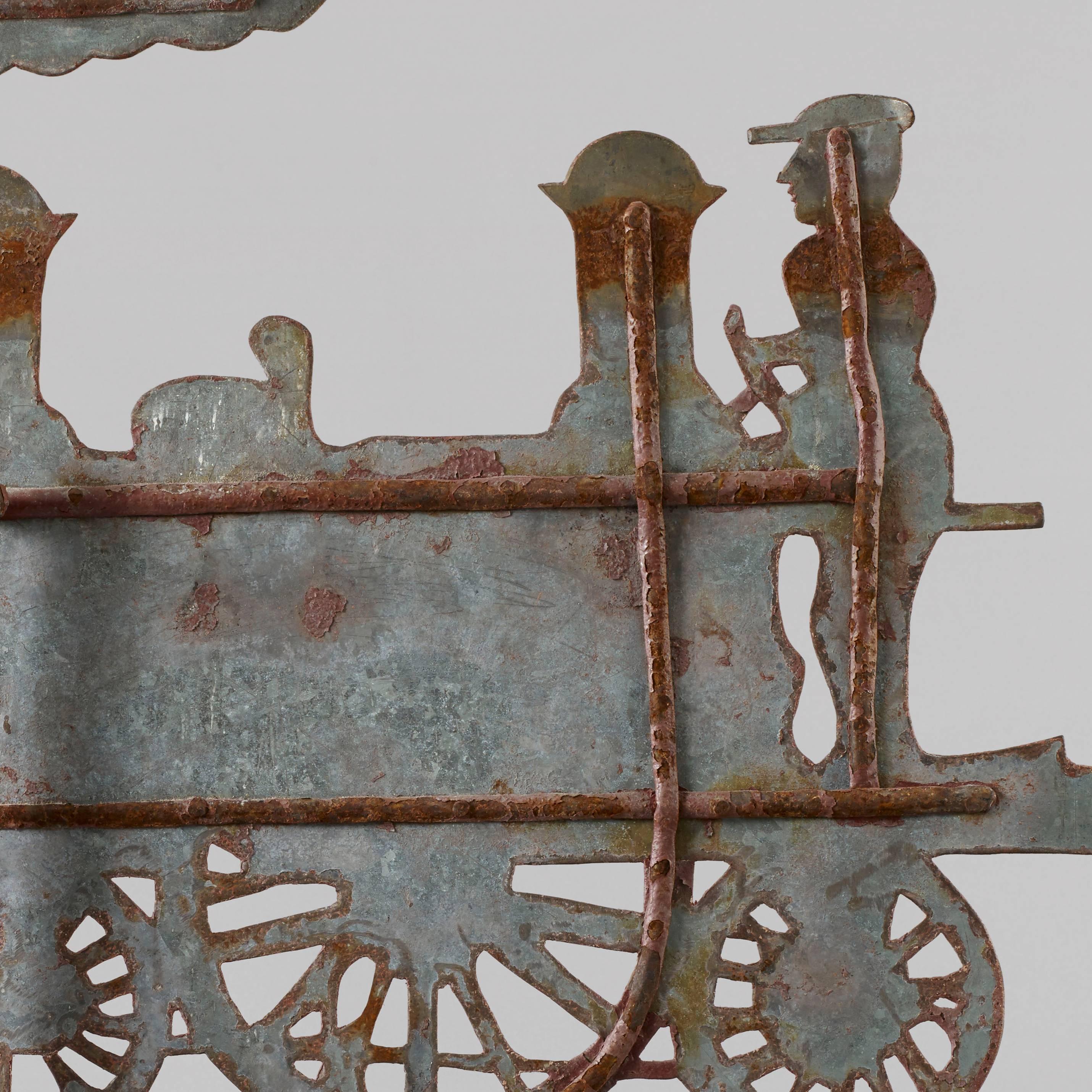 Locomotive Weathervane In Good Condition For Sale In Litchfield, CT
