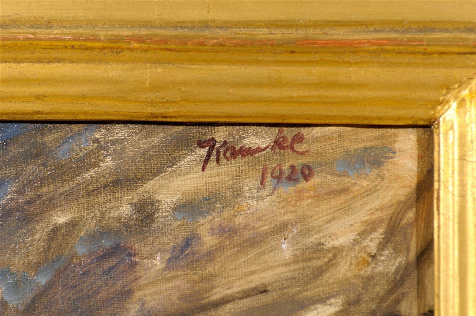 Pittura svedese di nudo di Ivar Kamke, 1920 circa in vendita 3