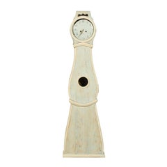 Swedish 19th Century Painted Wood Mora Clock