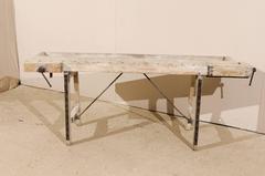 Swedish 19th Century Shop Bench Table with Adjustable Side Clamps